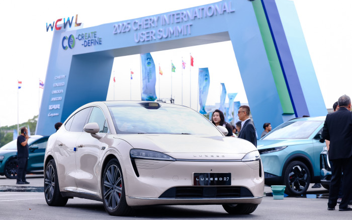 Chery präsentiert seine Fahrzeuge internationalen Medienvertretern sowie Händlern in Wuhu. (Bild: Chery)